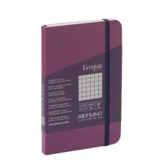 Fabriano&reg; EcoQua Plus Graph Stitch-Bound Notebook Wine