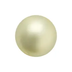 Preciosa Maxima 4mm Glass Nacre Pearls, 100ct. Light Green
