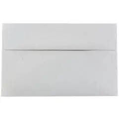 JAM Paper A10 Passport Invitation Envelopes, 50ct. Granite