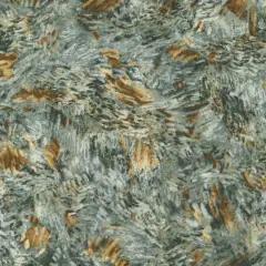 Robert Kaufman Silver & Yellow Brush Strokes Cotton Fabric