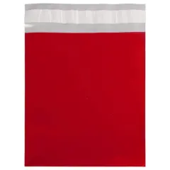 JAM Paper 6.25" x 7.875" Open End Foil Envelopes with Self Adhesive Closure, 25ct. Red