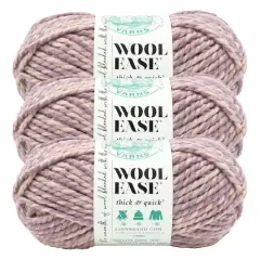 3 Pack Lion Brand&reg; Wool-Ease&reg; Thick & Quick&reg; Prints & Stripes Yarn Bubbles