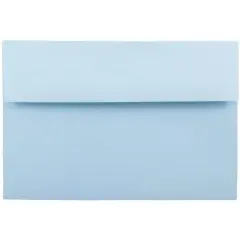 JAM Paper A8 Passport Invitation Envelopes, 50ct. Pastel Baby Blue