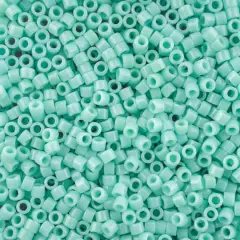 John Bead 11/0 Miyuki Delica Glass Seed Beads, 5g Turquoise Sea Opal Opaque
