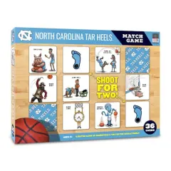 College Team Licensed Memory Match Game North Carolina Tar Heels