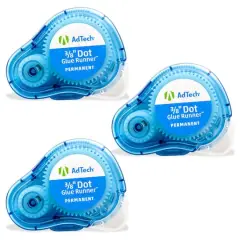 AdTech&reg; Permanent 3/8" Dot Glue Runner&trade;, 3ct.