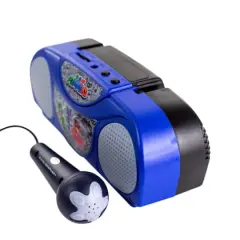 PJ Masks Portable Karaoke Radio with Microphone