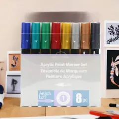Metallic Acrylic Paint Marker Set by Artist's Loft&trade;