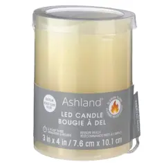 3" x 4" LED Flame Pillar Candle by Ashland&reg;