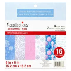 6" x 6" Frosted Fairytale Vellum & Acetate Paper Pad, 16 Sheets by Recollections&trade;