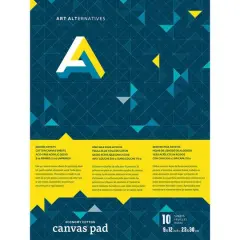 Art Alternatives Genuine Artist's Canvas Pad