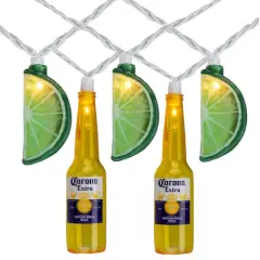 10ct. Corona&reg; Extra Beer Bottle & Lime String Lights