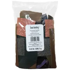 0.5lb. Assorted Leather Scraps by Bead Landing&trade;