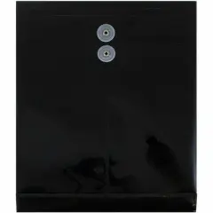 JAM Paper 9.75" x 13" Black Plastic Button String Open End Envelopes, 108ct.