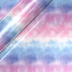 Siser&reg; EasyPatterns&reg; Plus Watercolor Rainbow Heat Transfer Vinyl Pale Rainbow