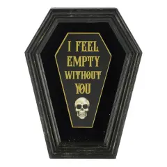 8" Empty Without You Coffin Tabletop D&eacute;cor by Ashland&reg;