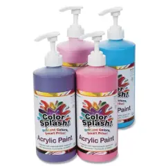 Color Splash!&reg; 4 Color Acrylic Paint Set