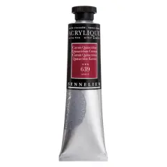 Sennelier Extra Fine Artists' Acrylic Paint, 60mL 639 Quinacridone Carmine