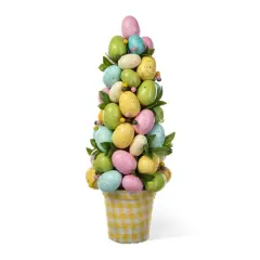 Glitzhome&reg; 16" Easter Egg Table Tree D&eacute;cor