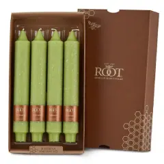 Root Candles 9" Unscented Timberline&trade; Collenette Taper Candles, 4ct. Willow