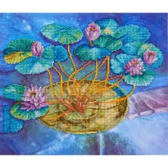Diamond Art&reg; Water Lilies Advanced Kit