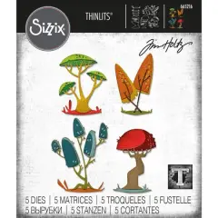 Sizzix&reg; Thinlits&reg; Tim Holtz&reg; Toadstool Dies