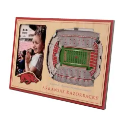 College Football 3D StadiumViews Picture Frame Arkansas Razorbacks