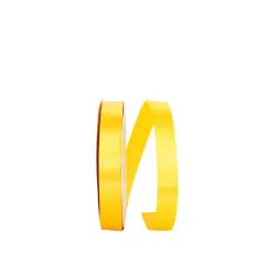 JAM Paper 7/8" x 100yd. Single Face Satin Allure Ribbon Gold