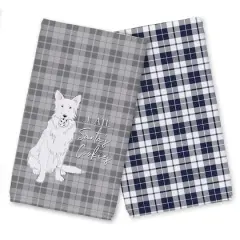 I Ate Santa's Cookies Tea Towels - Set of 2