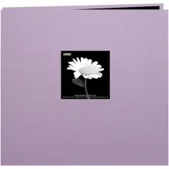 Pioneer&reg; Book Cloth Cover Post Bound Album, 12" x 12" Misty Lilac
