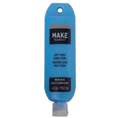 Soft Touch Fabric Paint by Make Market&reg; Neon Blue