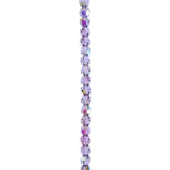 Preciosa Glass Crystal Round Beads, 4mm by Bead Landing&trade; Tanzanite AB