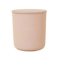 makesy 8oz. Matte Blush Aura Vessel + Lid, 12ct.