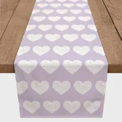 Home Heart Easter Runner 1 16" x 72" Cotton Twill Runner