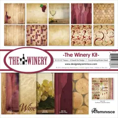 Reminisce Collection Kit 12"X12"-Winery