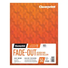 Clearprint&trade; Design Vellum Pad, 8 x 8 Grid