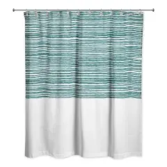 Half Line Shower Curtain