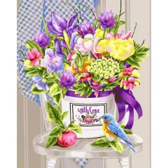 Crafting Spark With Love Painting by Numbers Kit