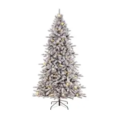 7.5ft. Pre-Lit Bennington Fir Artificial Christmas Tree, Clear Lights
