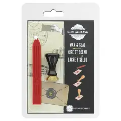 Manuscript Wax Sealing Initial Set E