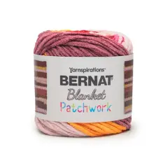 Bernat&reg; Blanket Patchwork Yarn Cherry Twist