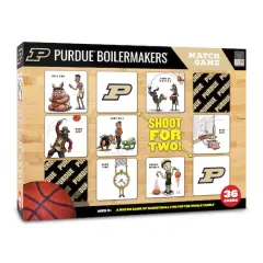 College Team Licensed Memory Match Game Purdue Boilermakers