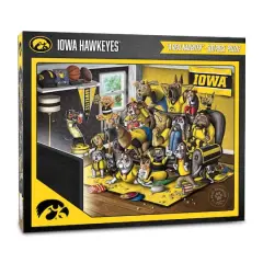 College Football Purebred Fans A Real Nailbiter 500 Piece Puzzle Iowa Hawkeyes