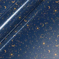 Siser&reg; EasyPatterns&reg; Plus Starfield Heat Transfer Vinyl Blue/Gold