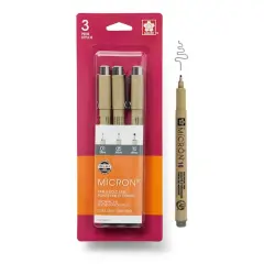 Micron&reg; Fine & Bold Line Cool Gray Pen Set