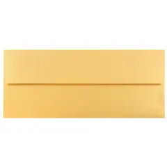 JAM Paper #10 Metallic Business Envelopes, 50ct. Gold Stardream