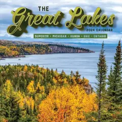 TF Publishing 2024 Great Lakes Wall Calendar