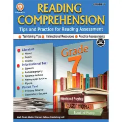 Mark Twain Reading Comprehension Workbook, Grade 7