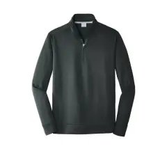 Port & Company&reg; Performance Fleece 1/4-Zip Pullover Sweatshirt Jet Black