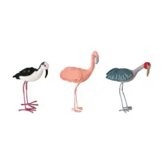 Hello Honey&reg; 3 Pack 7" Waterfowl Figurine Wool Felt Figurines